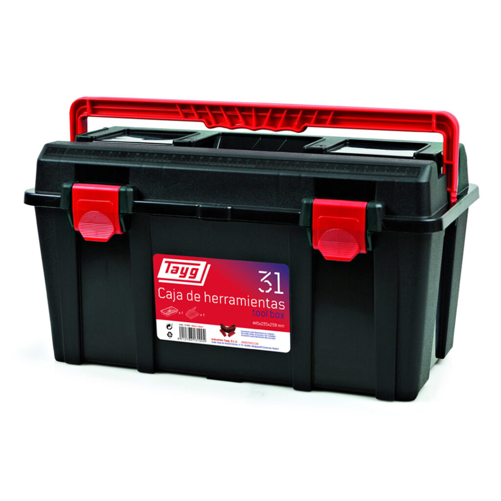 Tayg Plastic Grab Container - 336x216x200mm Blue Storage Box 10.1 Liter Capacity