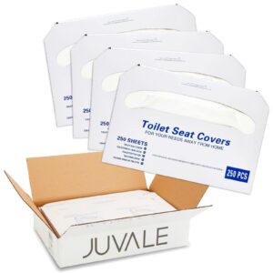 Disposable paper toilet seat covers