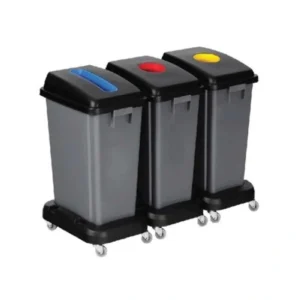 Recycle Bin 3 in 1 Plastic
